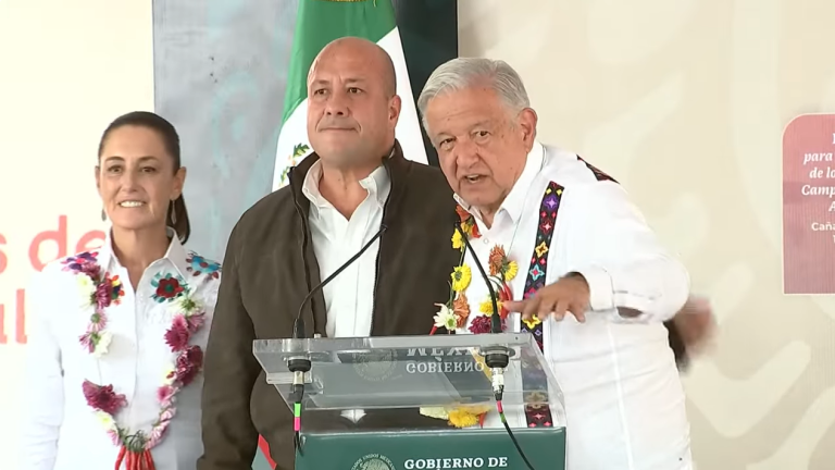 Abuchean a Alfaro en evento de Temacapulín; AMLO y Sheinbaum piden respeto para el Gobernador