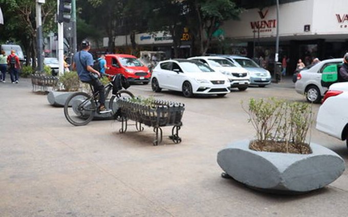 Blindan calles del Centro Histórico de Guadalajara para mejorar la seguridad vial