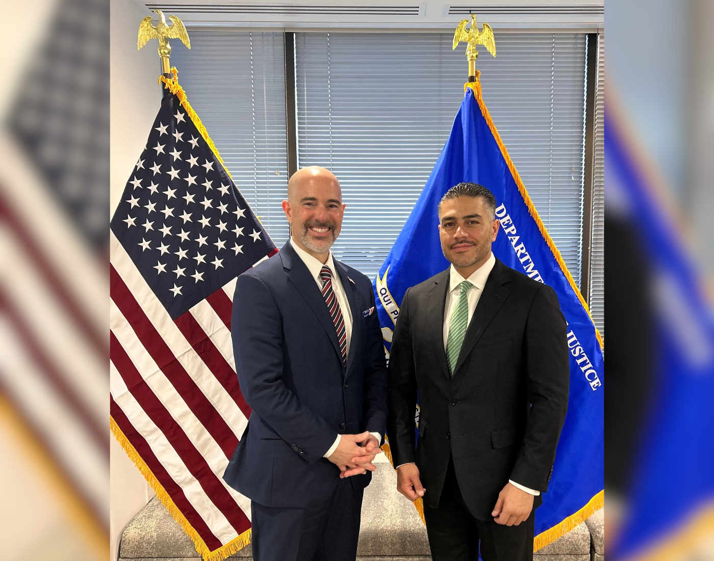 Harfuch se reúne con director de la DEA para reforzar combate al narcotráfico