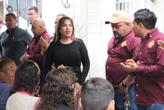 Nena Farías recorre Las Pintas y El Verde para atender demandas ciudadanas