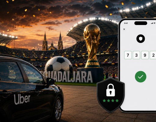 Uber activa Código PIN obligatorio por el Mundial