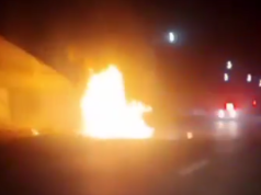 Mueren tres tras volcadura e incendio de razer en Tepatitlán (Video)